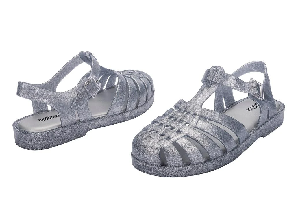 Melissa Shoes Sandales Possession Shiny - Pailleté Transparent 6