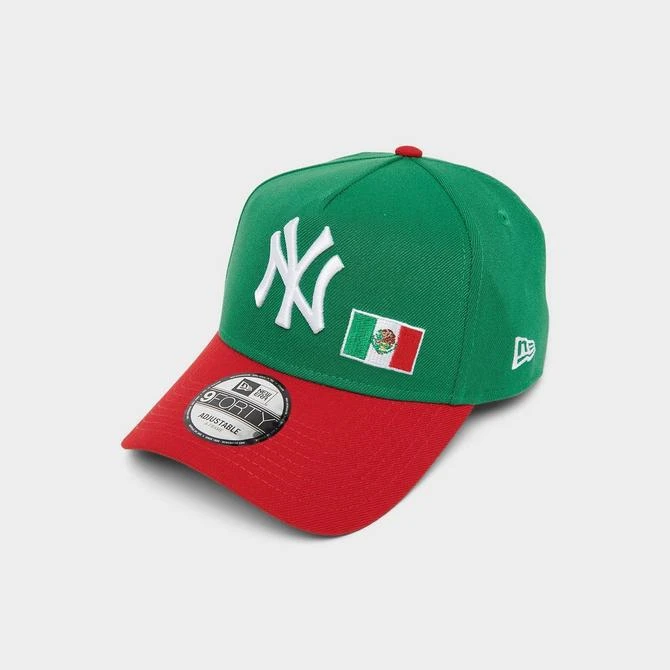 New Era New Era New York Yankees Mexico MLB 9FORTY Snapback Hat 3