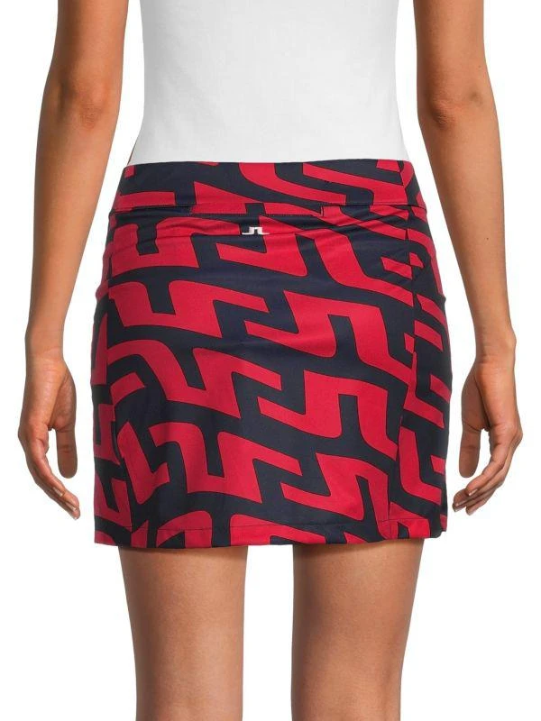 J. Lindeberg Amelie Print Mini Golf Skorts 2