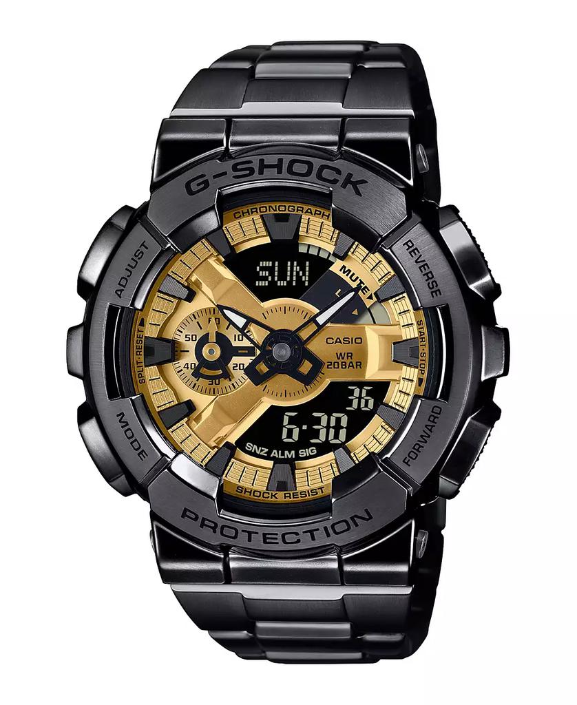 G-Shock Men's Quartz Black IP Stainless Steel Watch, 48.8mm