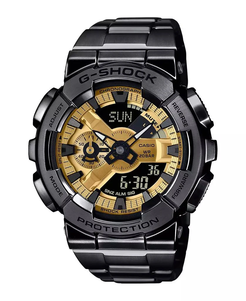G-Shock Men's Quartz Black IP Stainless Steel Watch, 48.8mm 1