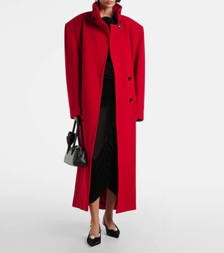 Magda Butrym Embellished satin slingback pumps 3