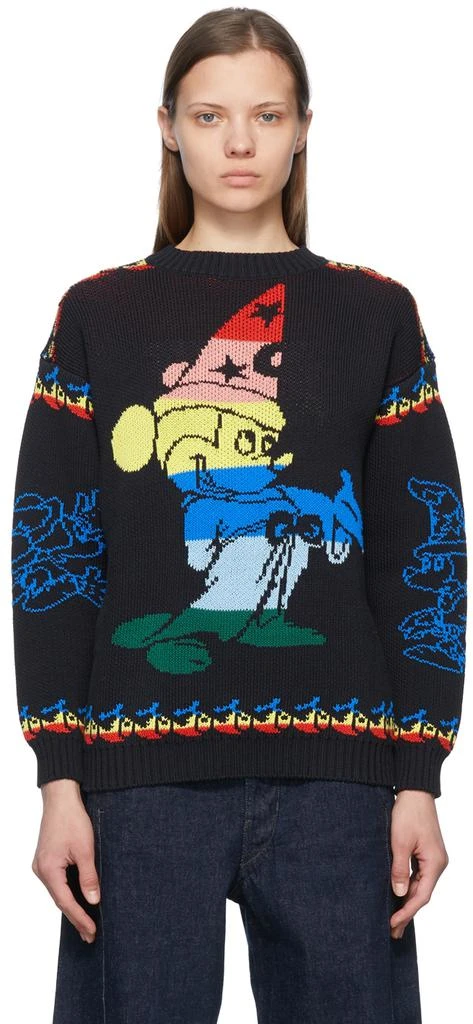 Stella McCartney Black Fantasia Rainbow Mickey Sweater 1
