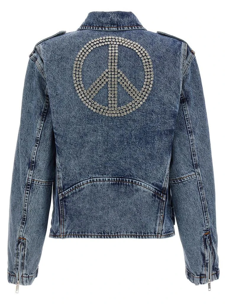 Moschino Jeans Moschino Jeans Crystal Denim Jacket 3