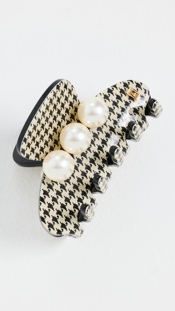 Alexandre de Paris Swarovski Pearl Clip