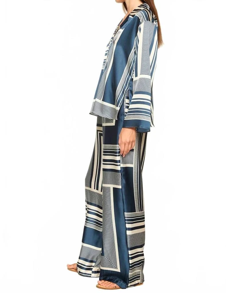 MISA Reshma Pants In Linear Geo 3