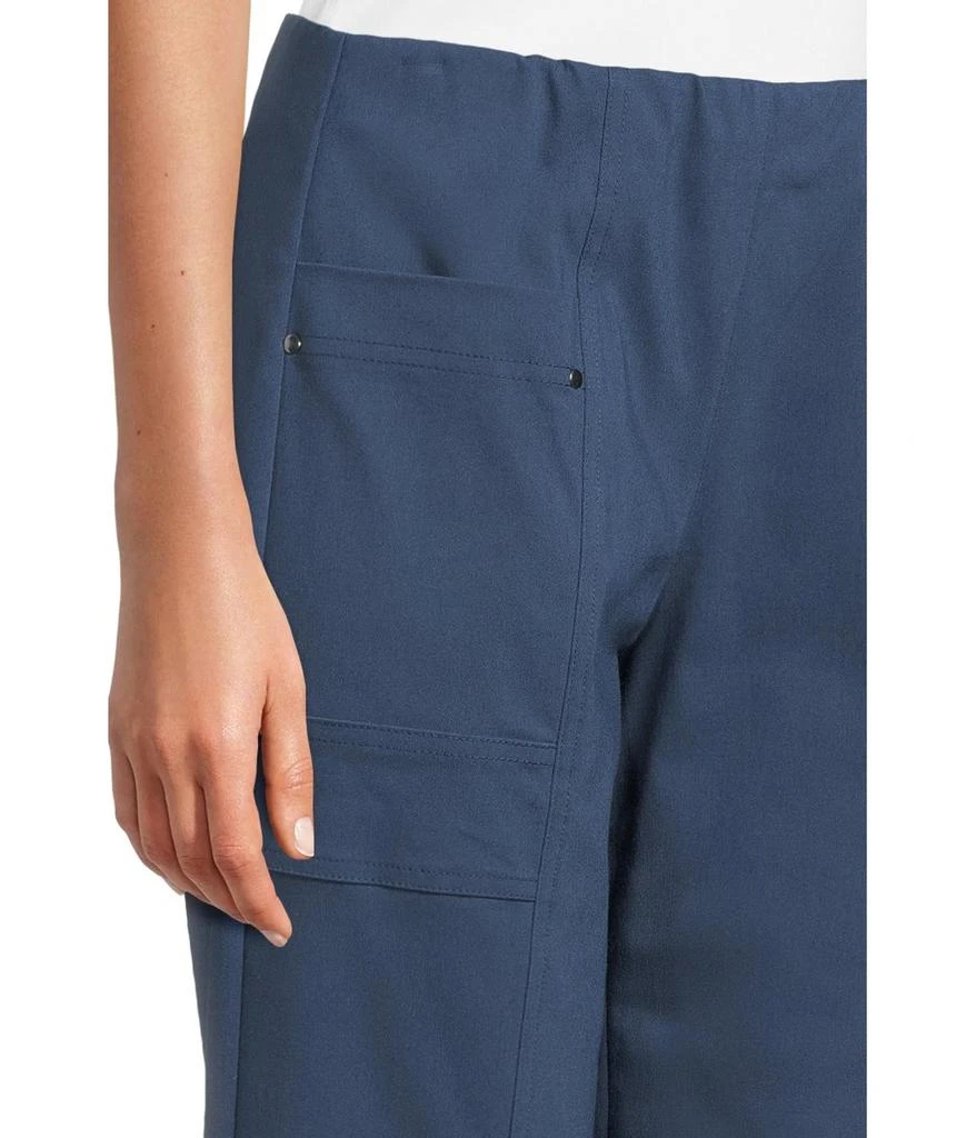 Elliott Lauren Pull On Updated Crop Cargo Pocket Pants With Rivets Detail 4