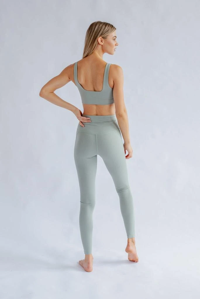 预计3周后发货 Girlfriend Collective Legging - Compressive High-Rise Legging - Agave 3