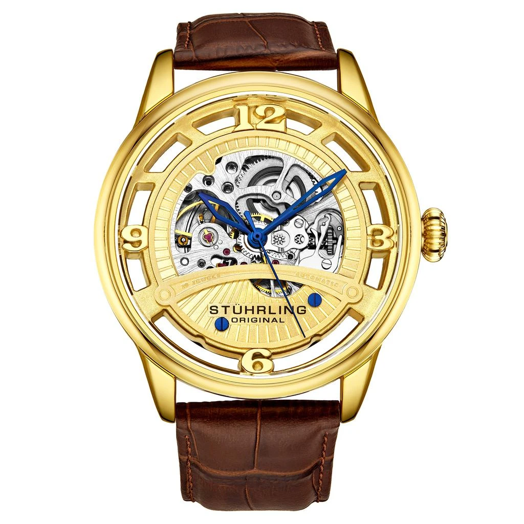 Stuhrling Original 3974 Automatic 48mm Skeleton 3
