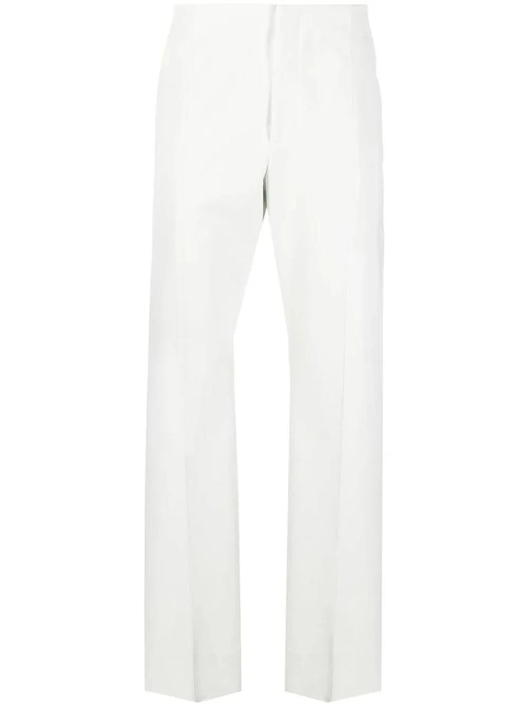 Salvatore Ferragamo Ferragamo High-Waisted Straight-Leg Trousers 141521753572 1
