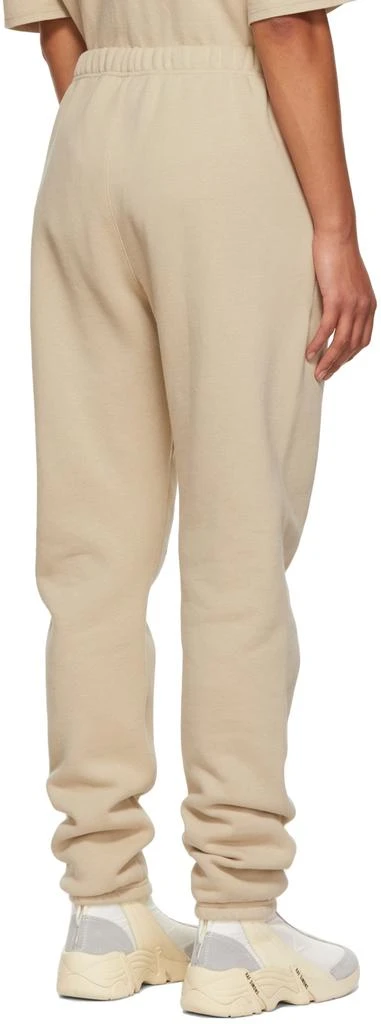 Essentials SSENSE Exclusive Beige Fleece Lounge Pants 3