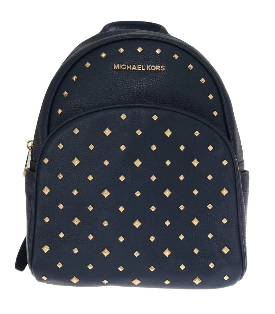 Michael Kors blue ABBEY Leather Backpack Women's Bag 1