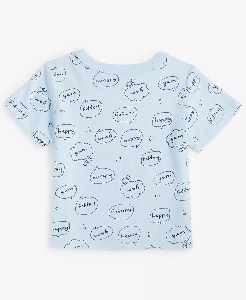 First Impressions Baby Boys Short-Sleeve Word Bubble Printed T-Shirt, Created for Macy's