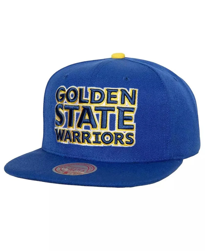 Mitchell & Ness Men's Royal Golden State Warriors 2013 NBA Draft Commemorative Snapback Hat 1
