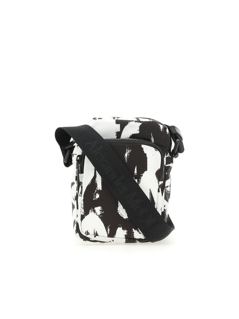 ショルダーバッグ alexander mcqueen Liberty Mini Crossbody in Black Polyester McQueen Liberty Mini Crossbody in Black for Men | Lyst