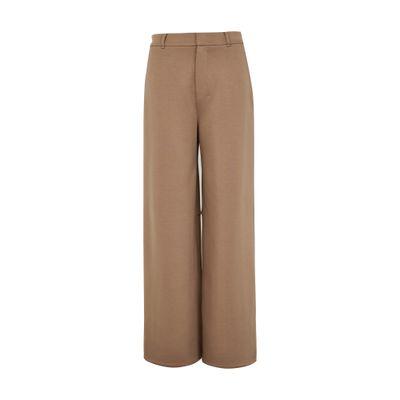 Max Mara Merlot wide leg pants