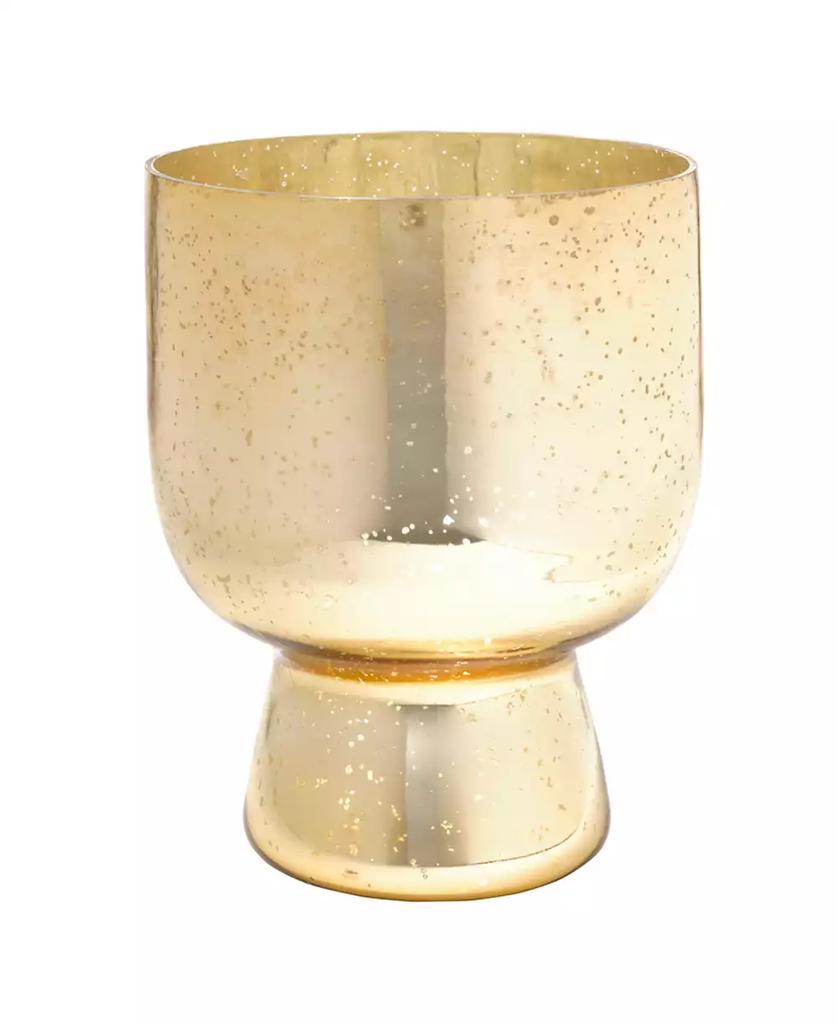 Mikasa Mercury Glass Hurricane, 8.5 Inches