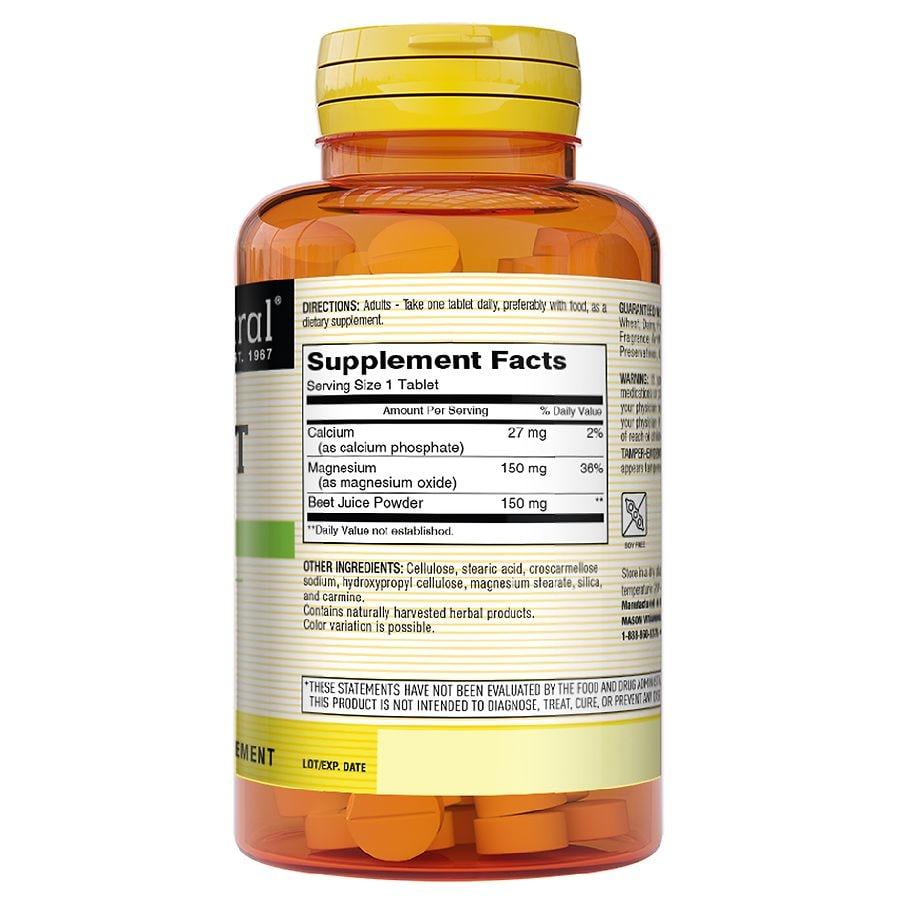 Mason Natural Beet Root With Magnesium