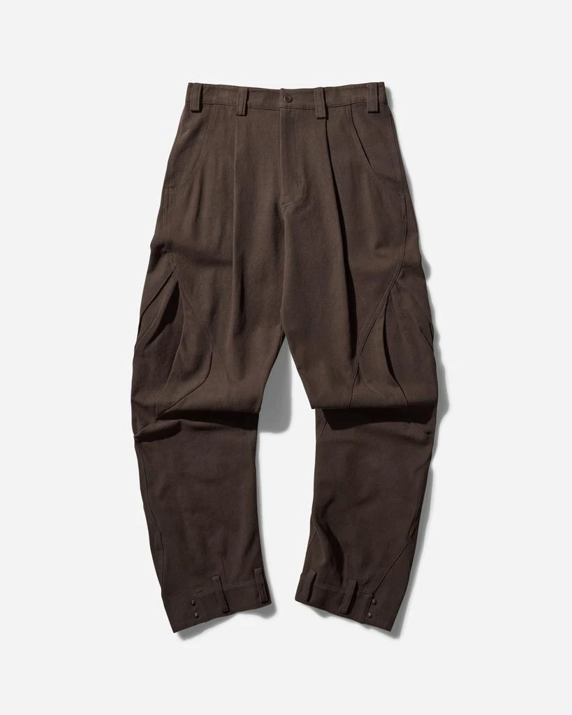 Hyein Seo Women's Cargo Pants Khaki Brown 1