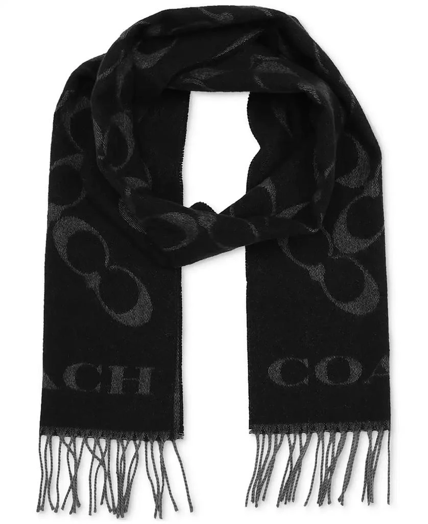 Coach Women's Signature C Printed Scarf 1
