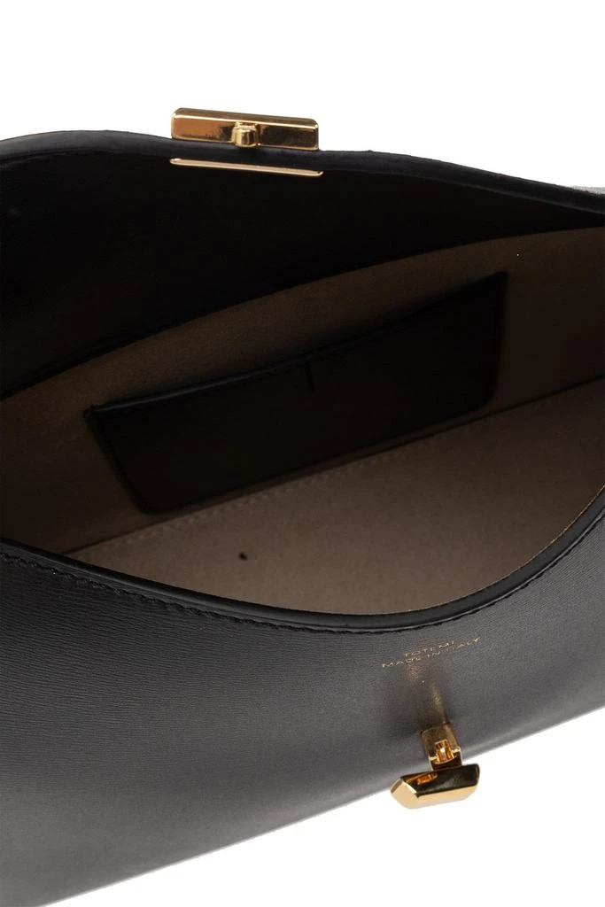 Totême Totême T-Lock Foldover Top Clutch Bag 4