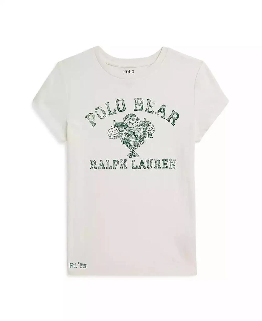 Ralph Lauren Big Girls Polo Bear Jersey T-Shirt