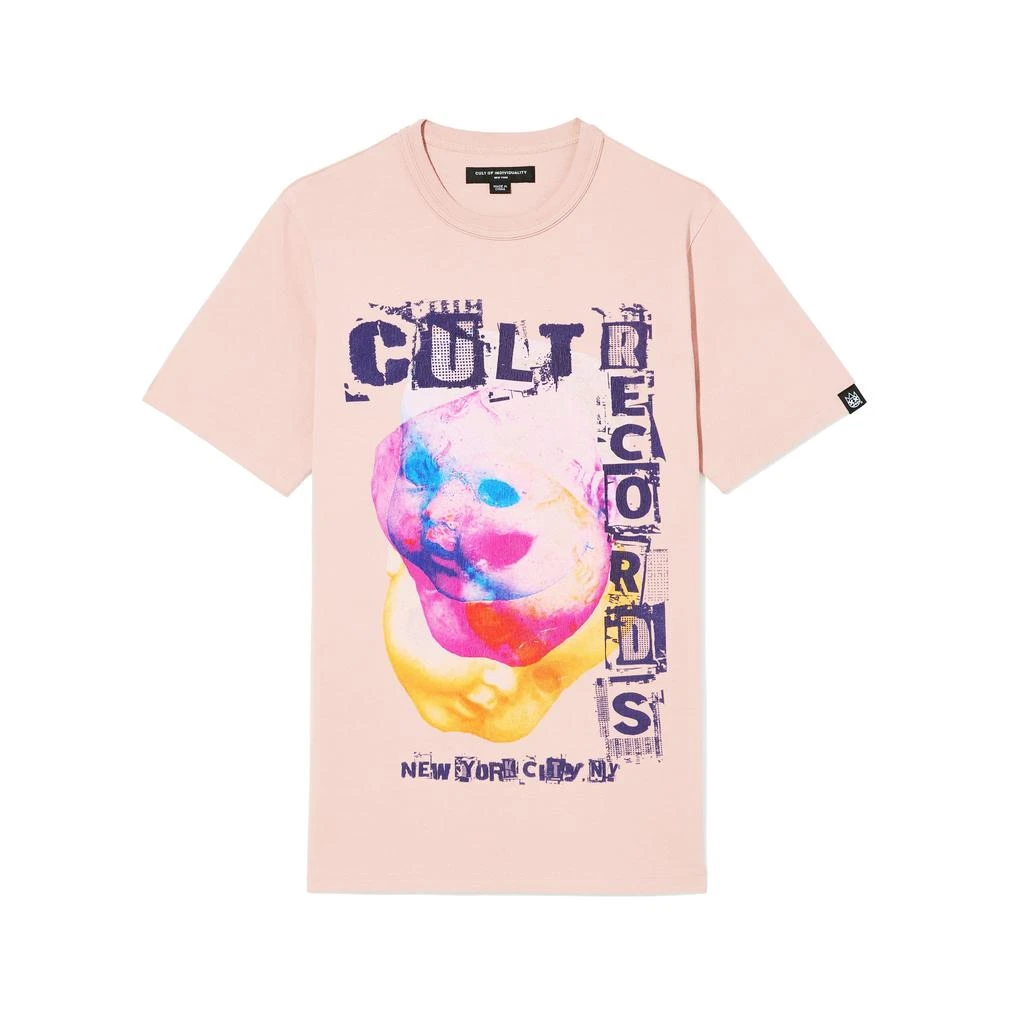 Cult Of Individuality SHORT SLEEVE CREW NECK TEE "CULT RECORDS"