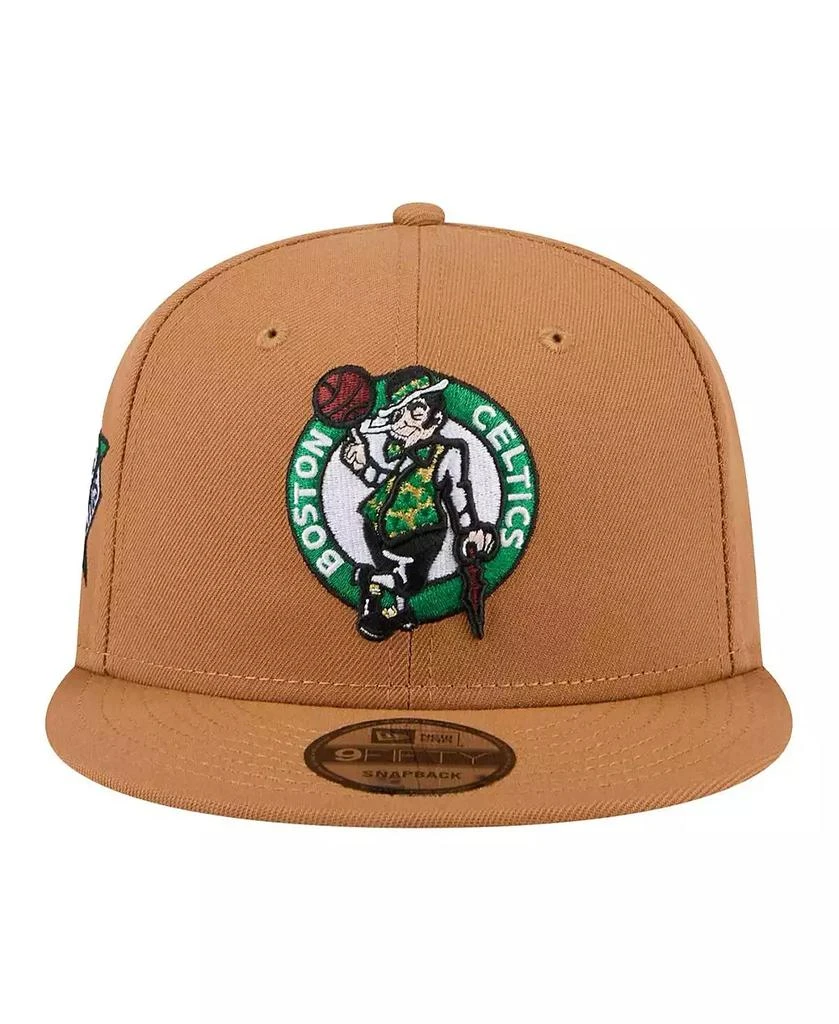New Era Men's Tan Boston Celtics Color Pack 9FIFTY Snapback Hat 5