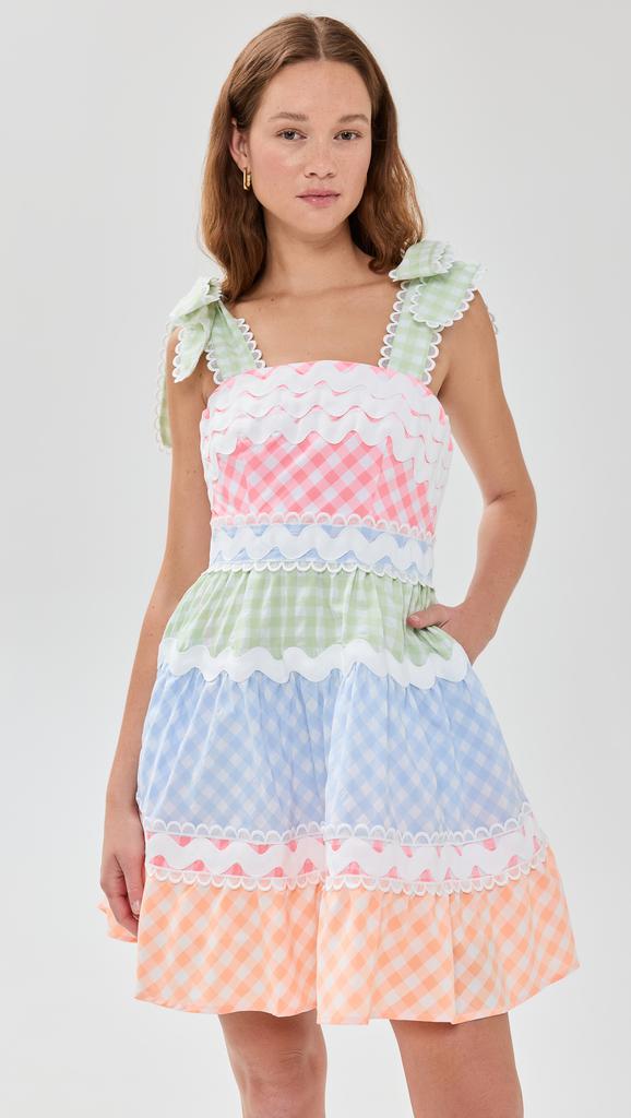 CeliaB Jade Short Vichy Multi Dress