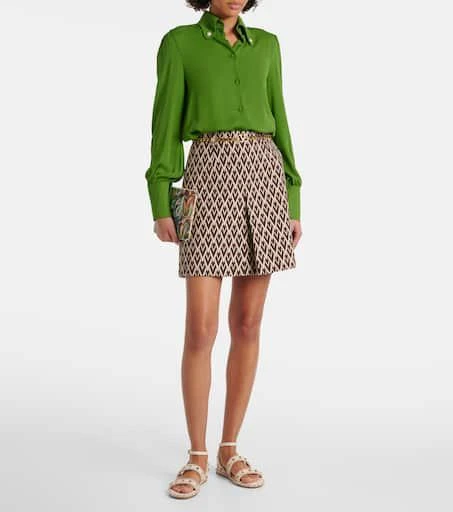 Valentino Rockstud Torchon leather sandals 3