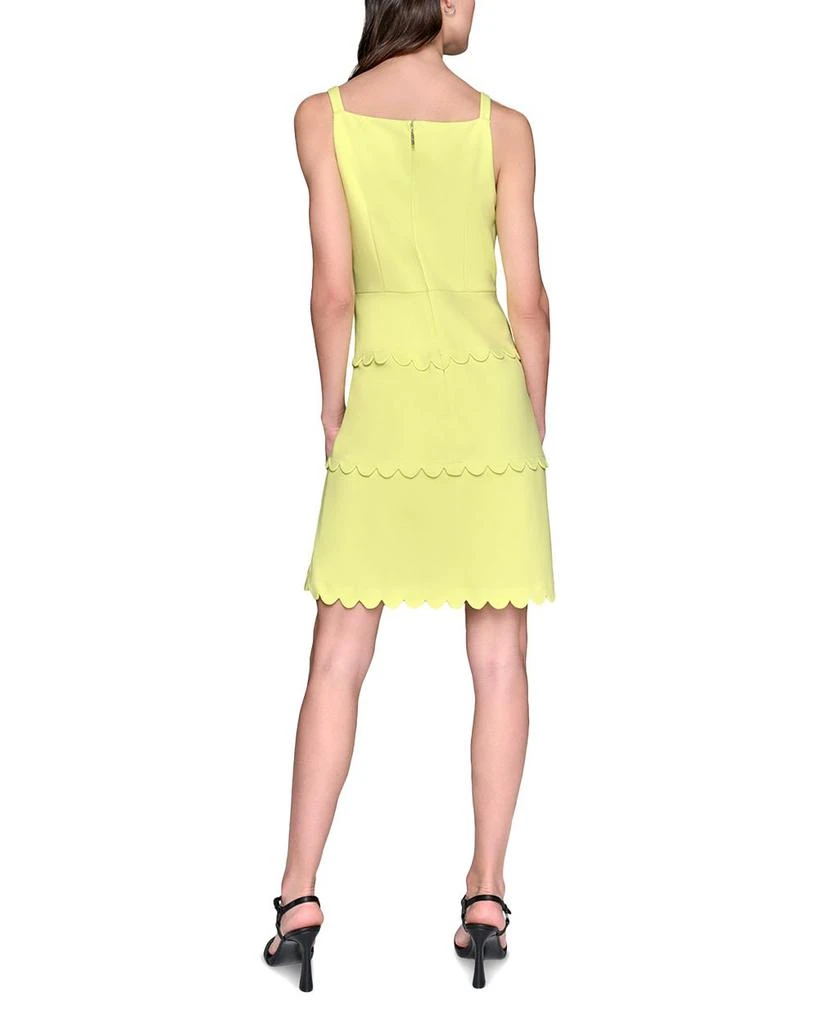 drop waist scuba dress Diana Drop Waist Keyhole Back Dress - Light Blue | Occasion Dress in Sizes  XXS–6X main image 0