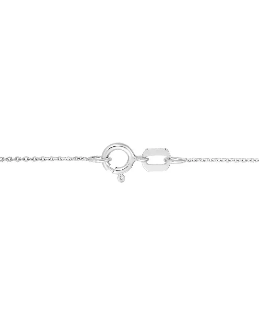TruMiracle Diamond Heart Pendant Necklace (1/2 ct. t.w.) in 10k White Gold 3