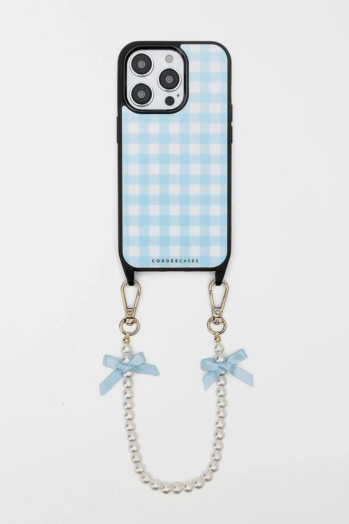Cordée Cases Cordée Cases Gingham Darling iPhone Case + Wristlet Set 1