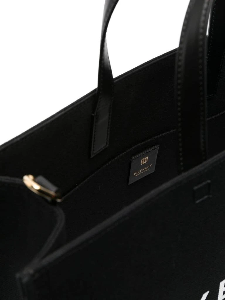 Givenchy GIVENCHY - G-tote Medium Canvas Tote Bag 5