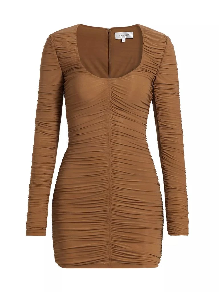 Ronny Kobo Women's Julisa Mini Dress - Brown - Size L - Chocolate Ronny Kobo Women's Julisa Mini Dress - Brown - Size L - Chocolate