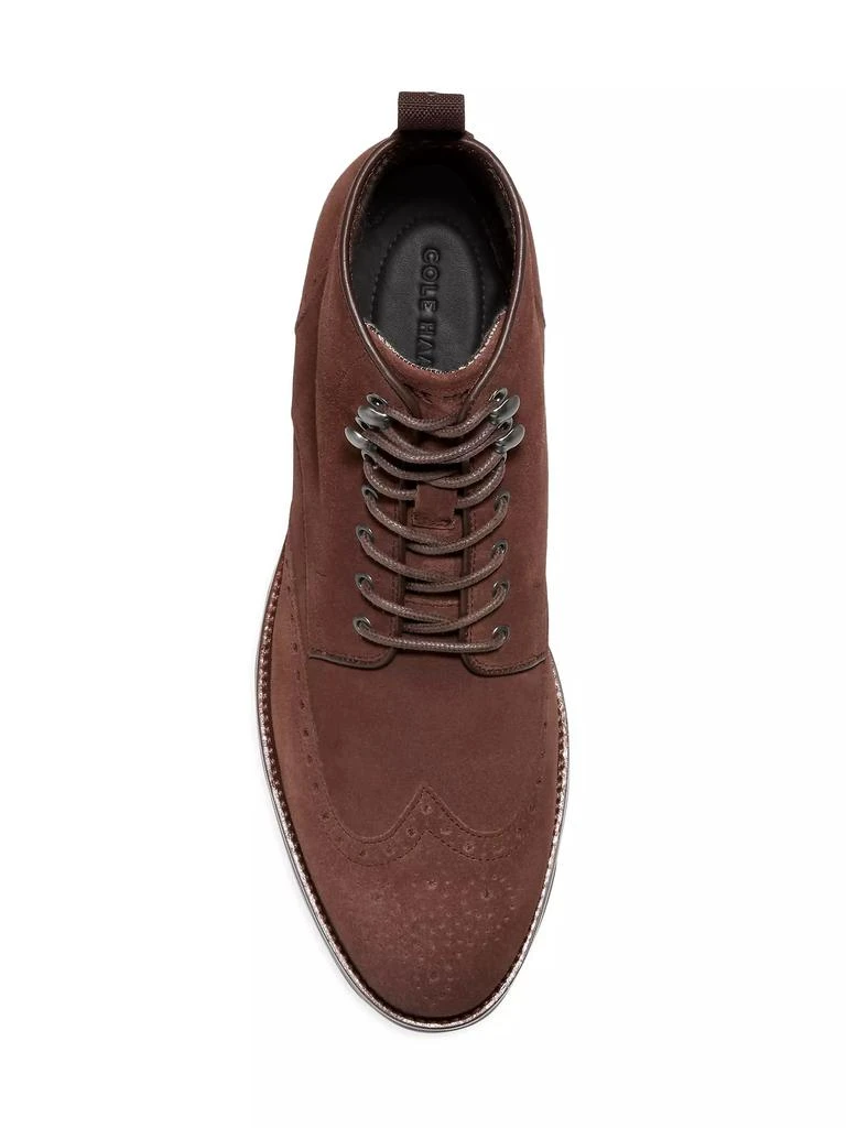 Cole Haan Berkshire Suede Wingtip Boots 5
