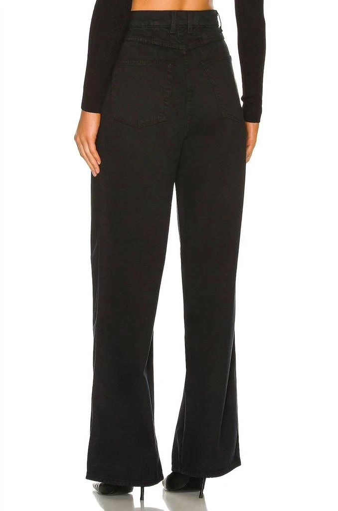 GRLFRND Grlfrnd - MORGAN PLEATED LOW RISE JEAN 3