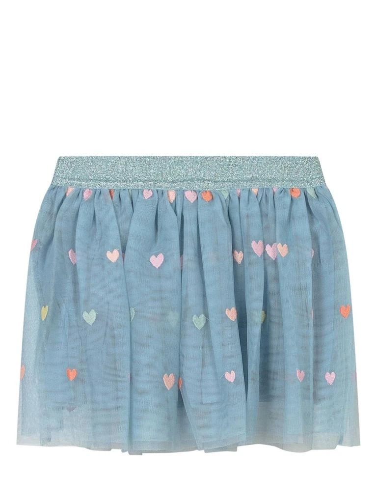 Stella McCartney Stella McCartney Kids Heart Embroidered Tulle Skirt 2