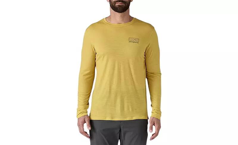 Patagonia Patagonia Men
s Long-Sleeved Capilene Cool Merino Graphic Shirt