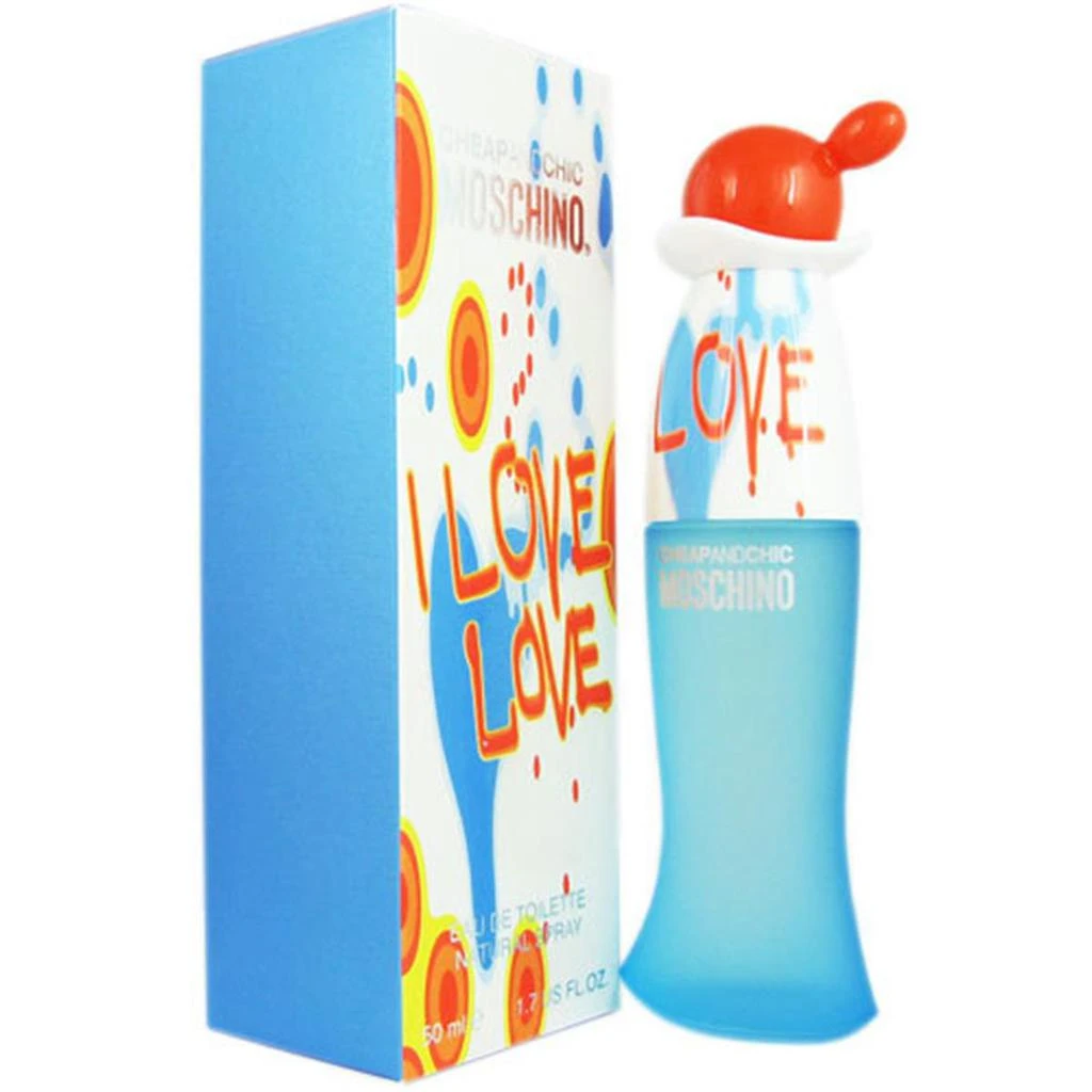 Moschino WILOVELOVE1.7EDTSPR 1.7 oz Womens I Love Love Eau De Toilette Spray 1