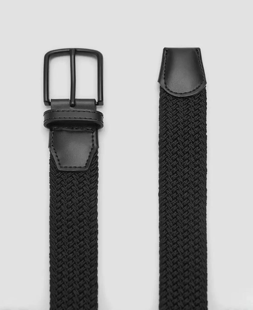 Mango Men
s Braided Elastic Belt 2