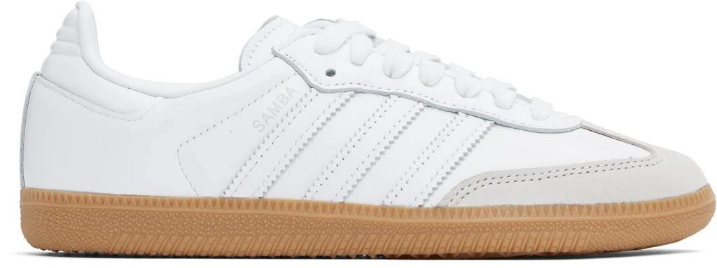 Adidas White Samba OG Sneakers 1