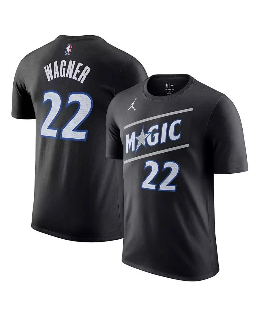 Jordan Men's and Women's Franz Wagner Black Orlando Magic Name & Number T-Shirt - Statement Edition