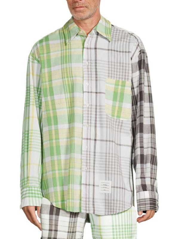 Thom Browne Contrast Stripe Shirt 1
