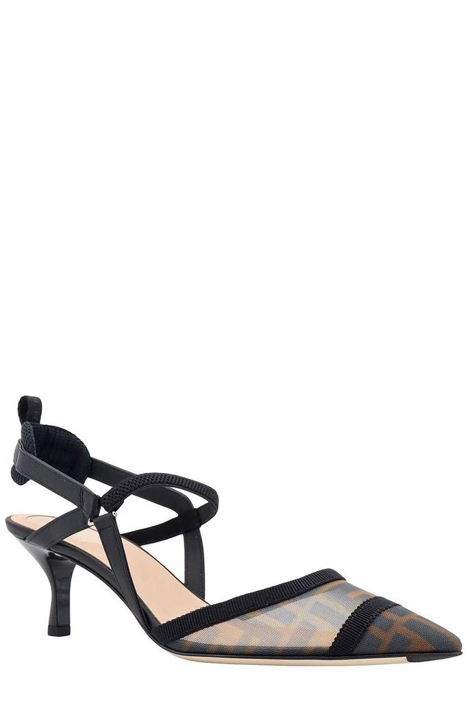 Fendi Fendi Colibrì Lite Pointed-Toe Slingback Pumps 2