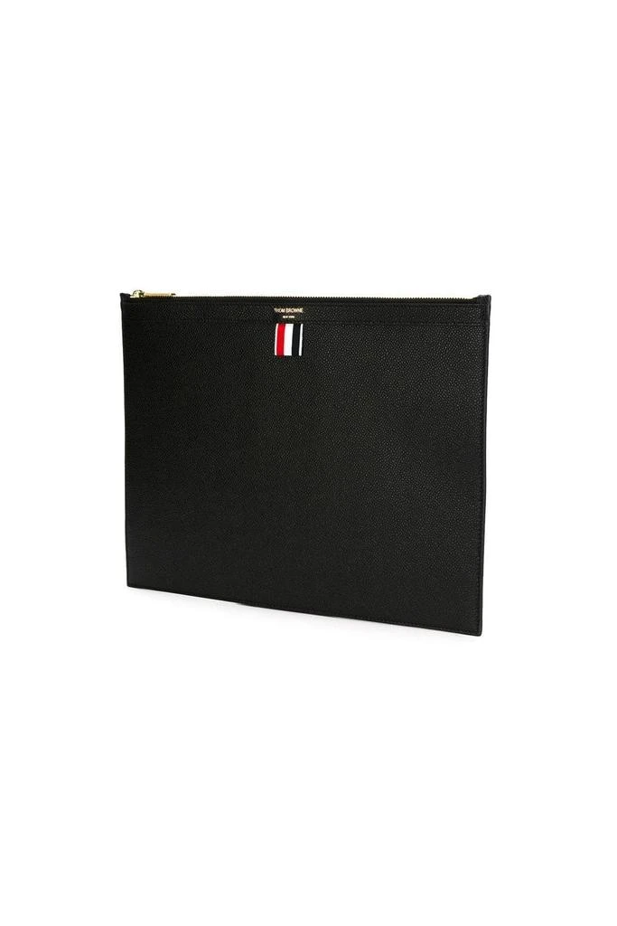 undefined Grain Leather Document Holder Black 4