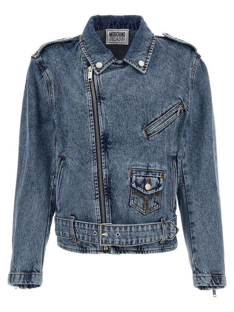 Moschino Jeans Moschino Jeans Crystal Denim Jacket 1