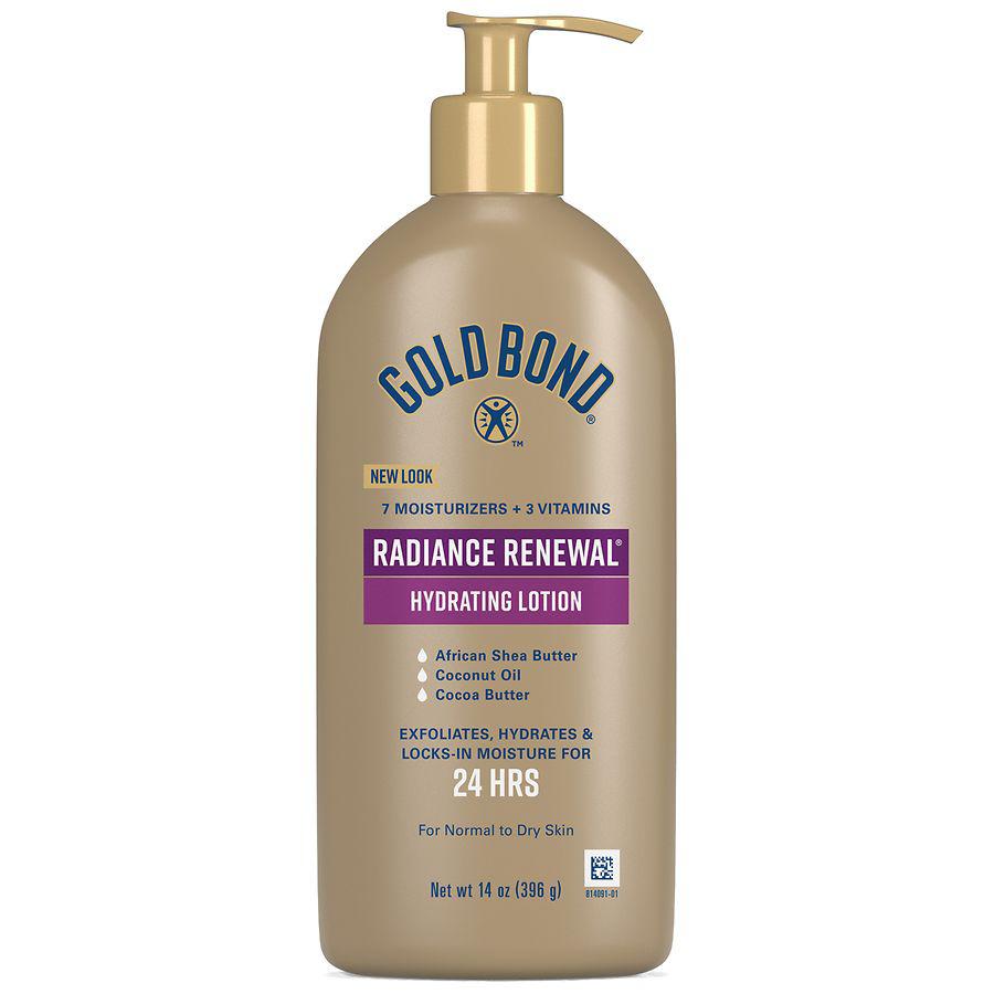 Gold Bond Radiance Renewal Lotion, for Visibly Dry Skin