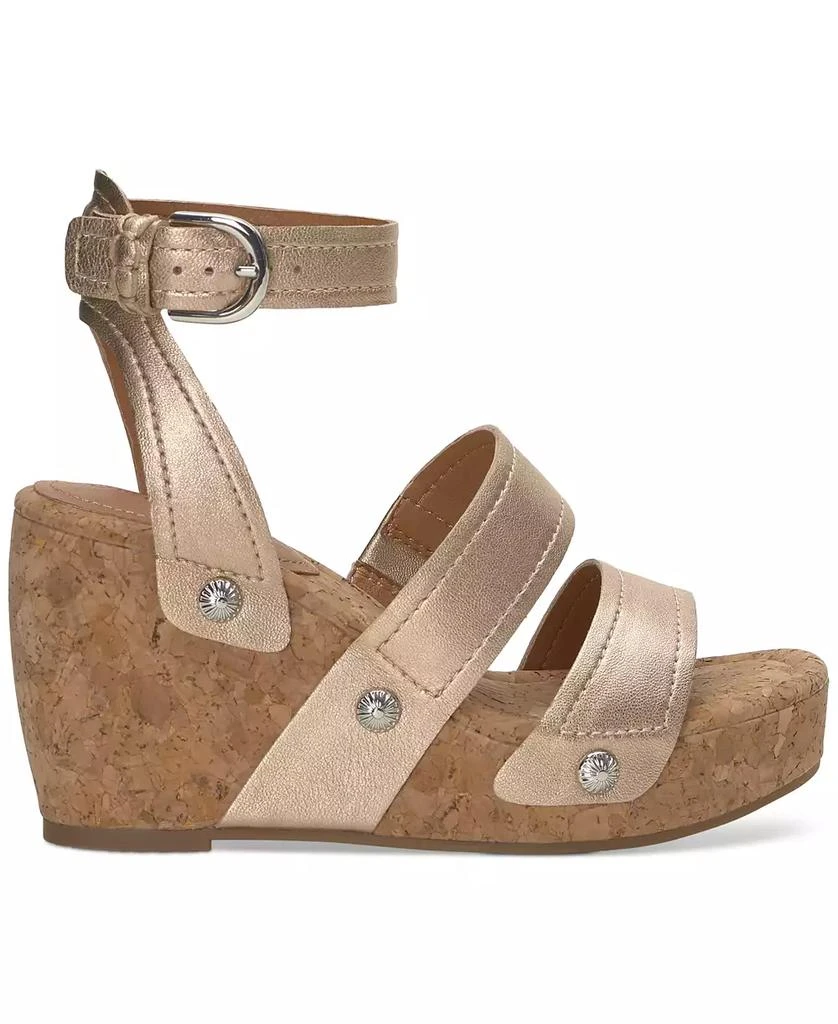 Lucky Brand Women's Valintina Strappy Platform Wedge Sandals 2