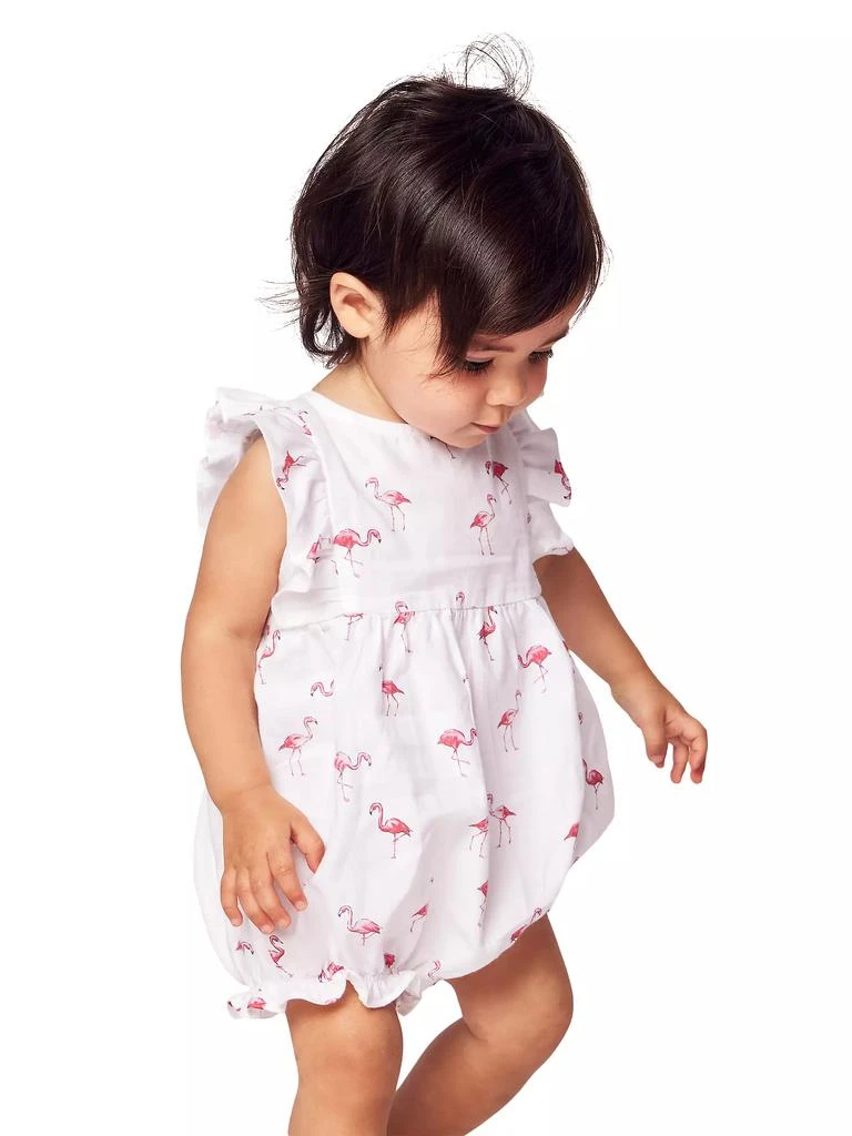 Petite Plume Baby Girl's Flamingo Print Ruffled Romper 4